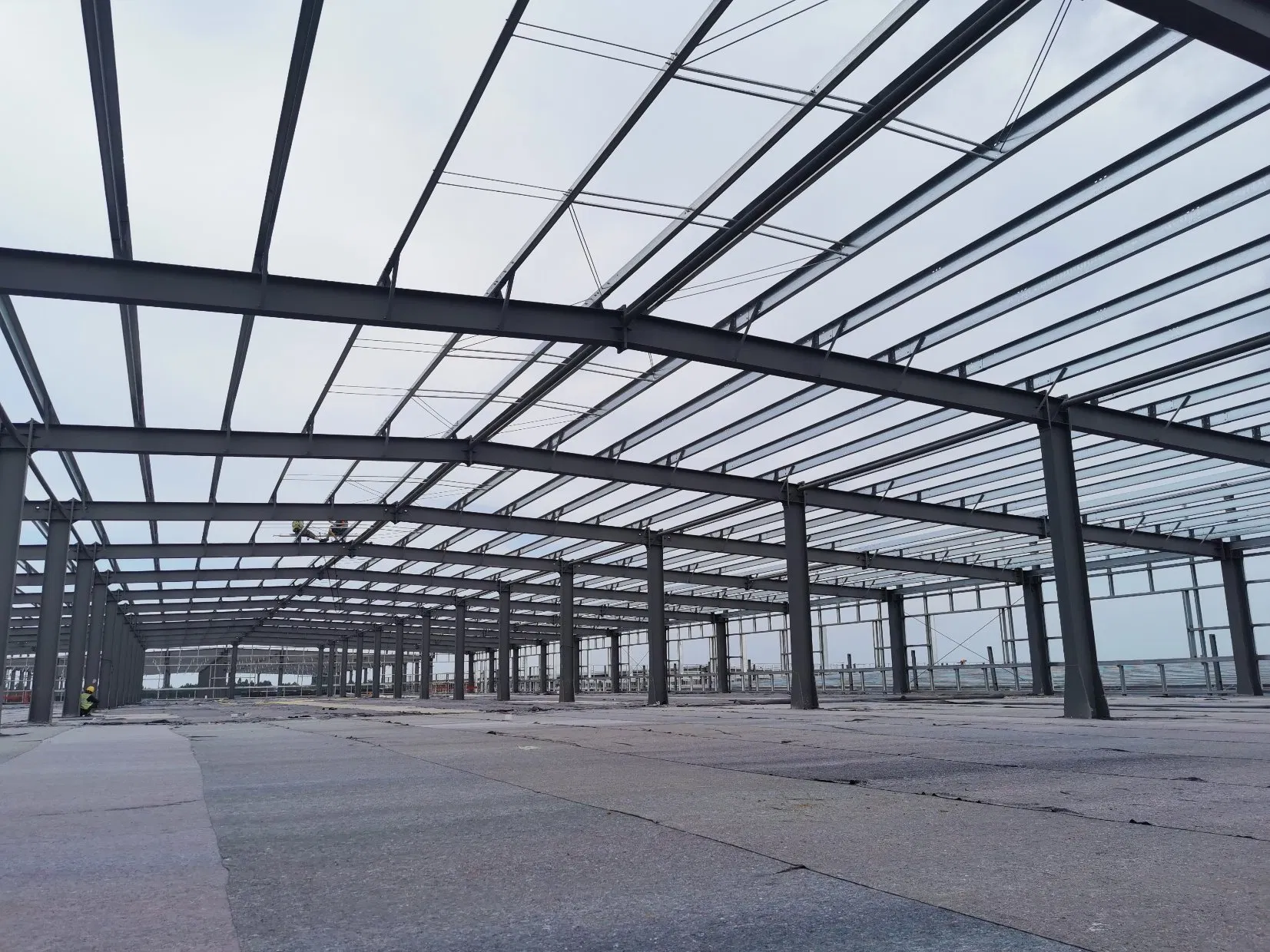Design Adjustable Steel Columns Steel Building Erectors Metal Structure Building