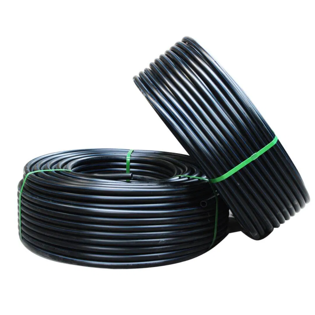 20mm Pn16 Black Plastic Water Pipe Roll Flexible HDPE Tubes PE Irrigation Pipe