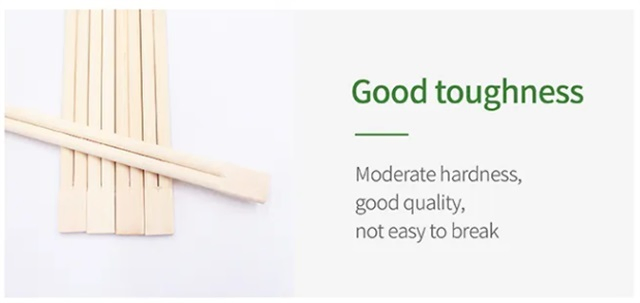 Disposable Chopsticks Durable 10 - Pair Family - Packed Bamboo Chopsticks Set
