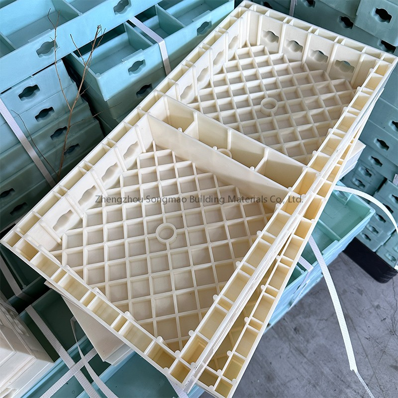 Robust Plastic Formwork for Concrete Ideal for Construction Projects