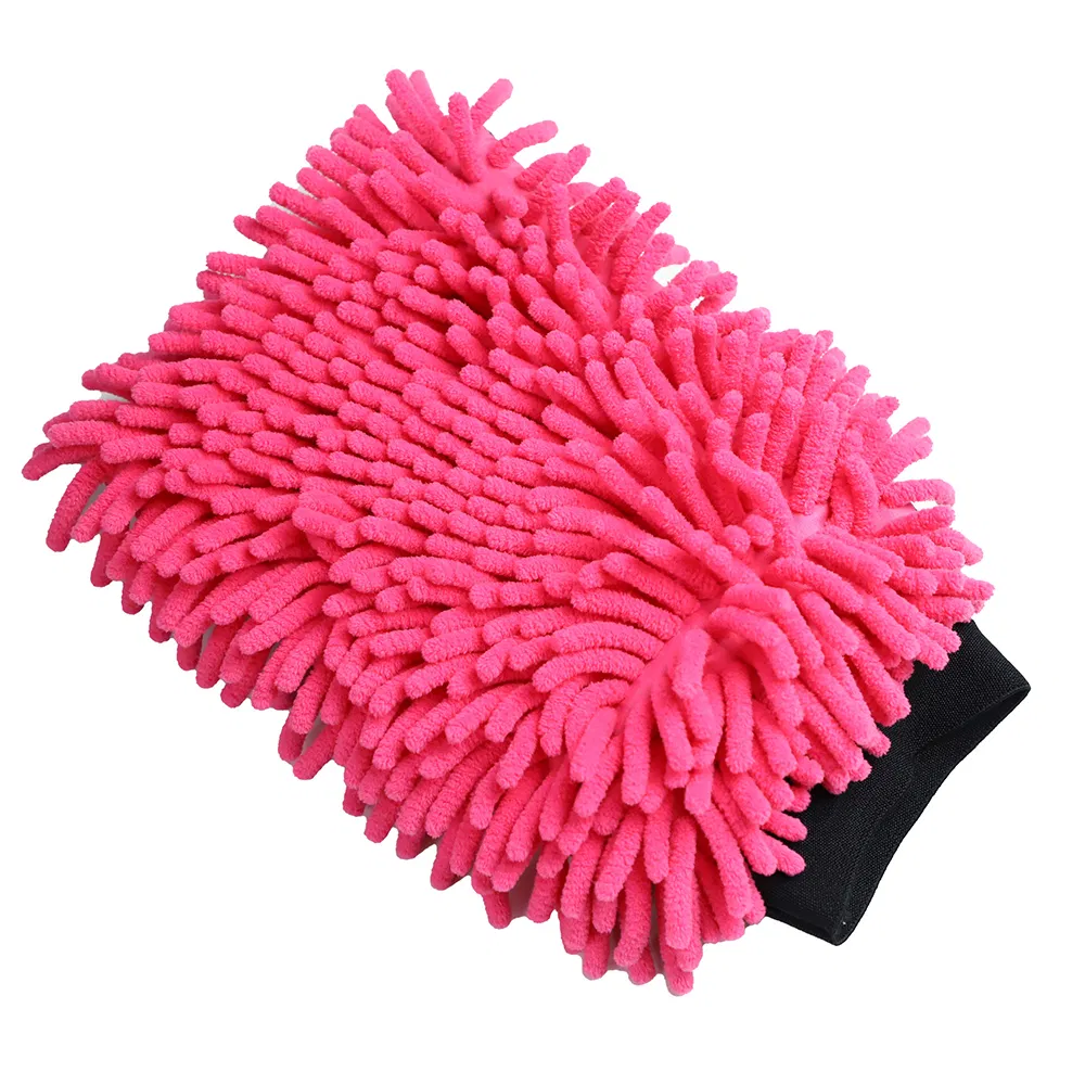 Best Chenille Microfiber Glove of Scratch-Free Double-Sided Dusting Car Wash Glove