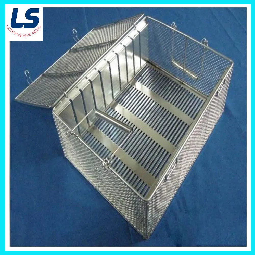 Stainless Steel Wire Basket Used for Sterilization Equipment