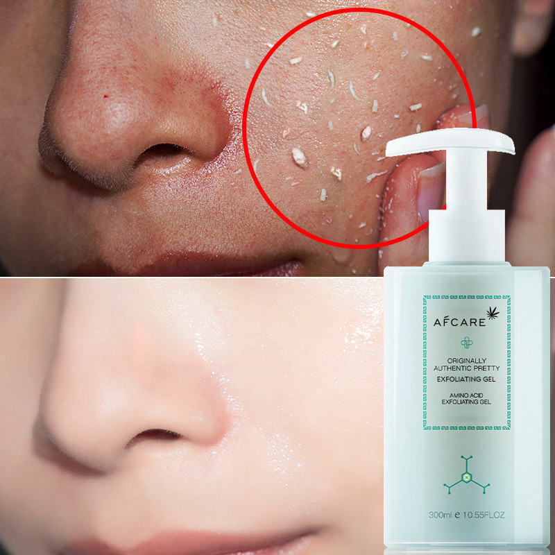 Private Label Facial Body Exfoliating Gel Organic Remove Dead Skin Cleanser