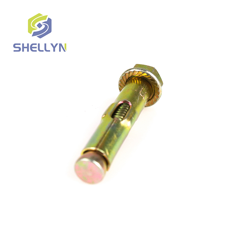 Анкерный болт с фланцевой гайкой для бетона