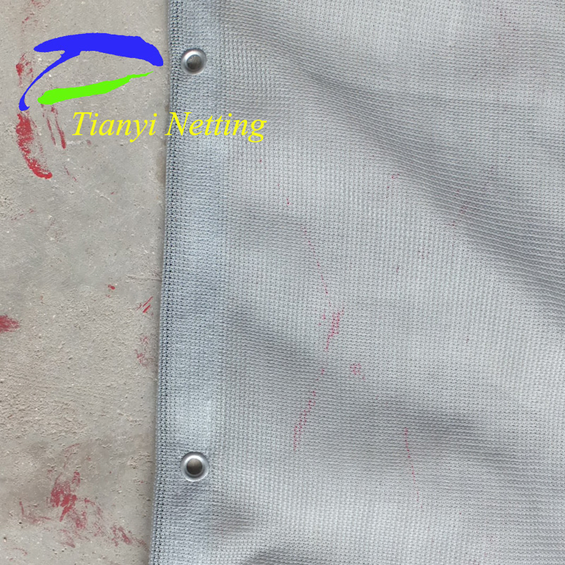 HDPE 230GSM Construction Safety Net, High Strength, Fireproof, Dustproof and Anti-Noise