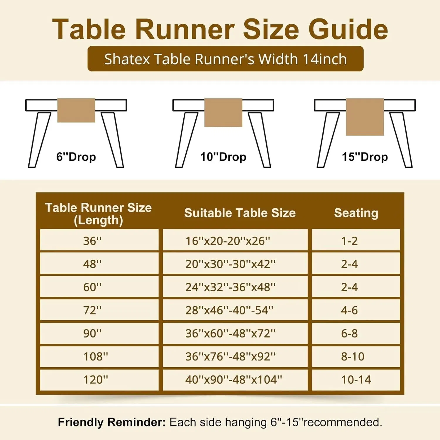 Burlap Farmhouse Table Runner 14X120 Inch, 100% Jute Soft Material, Perfect