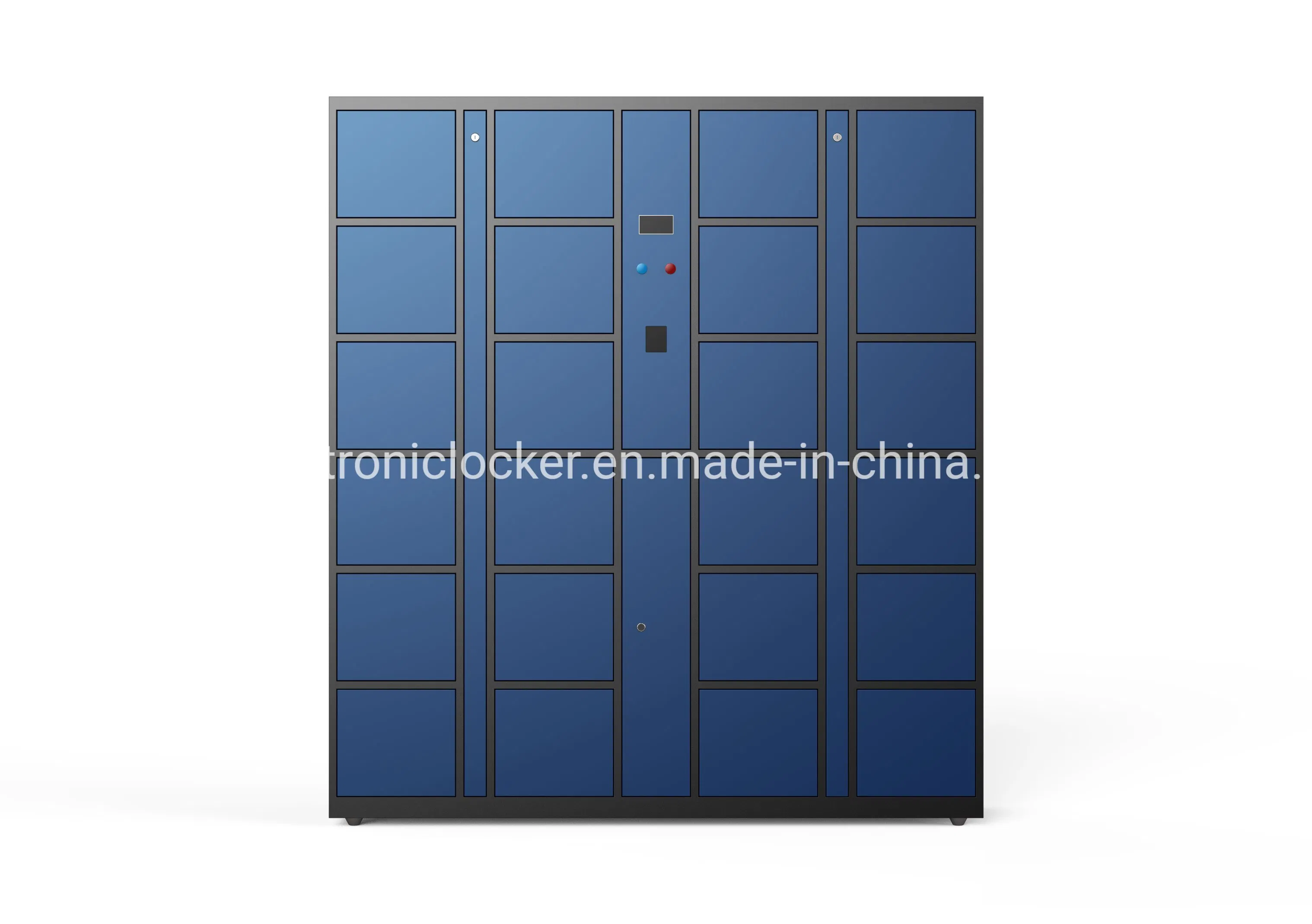 Versatile 24-Door Electronic Locker for Secure Item Storage