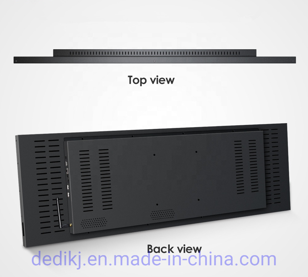 37-дюймовая растянутая LCD панель для полок