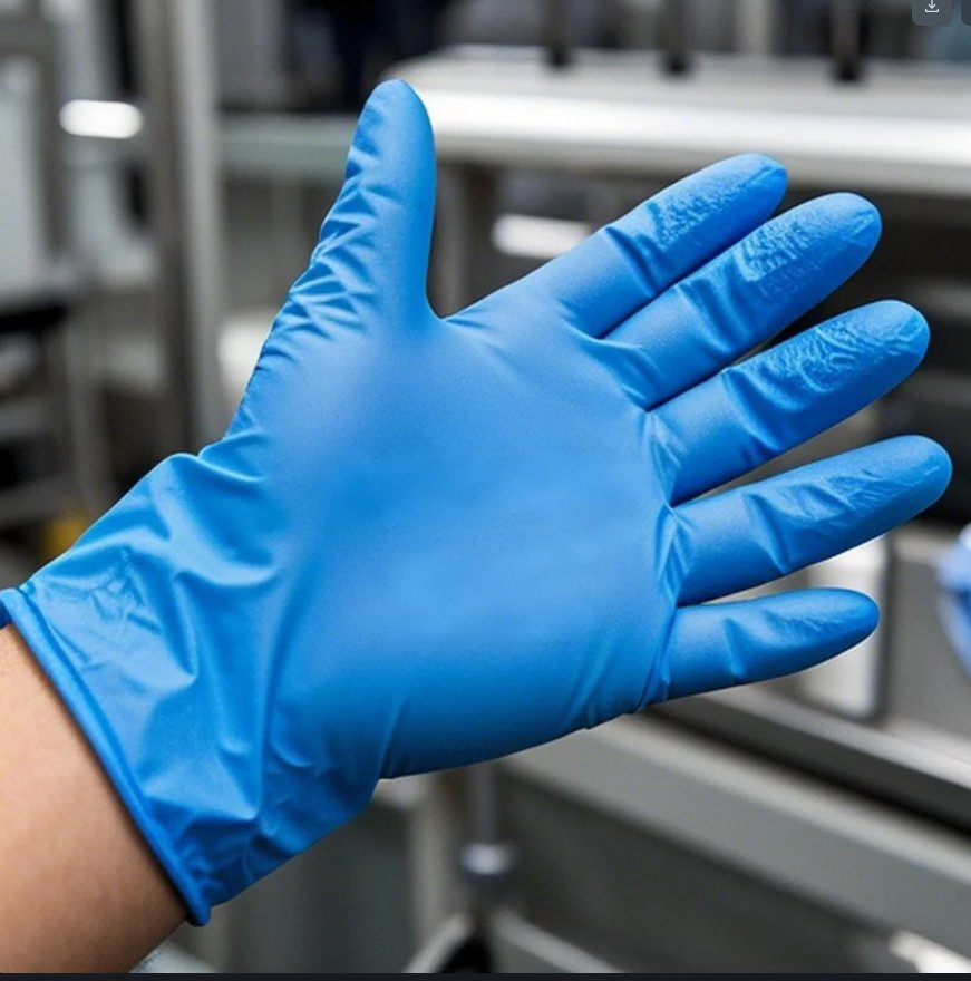 Disposable Nitrile Gloves for Sanitation Laboratory Use Non Sterile
