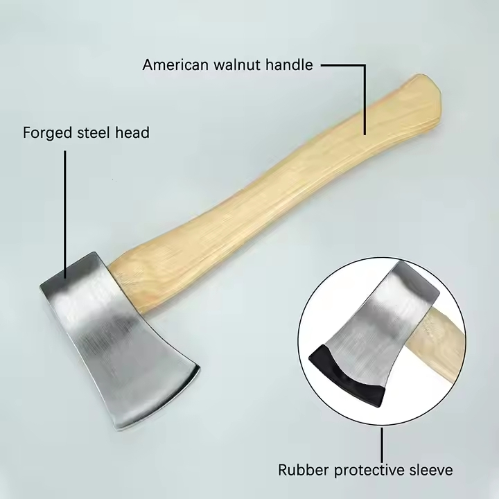 A613 Feling Axe with Wooden Handle Hand Tools
