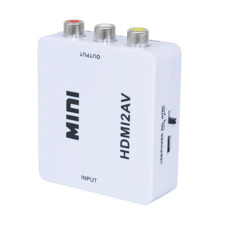 Конвертер HDMI в AV RCA, мини
