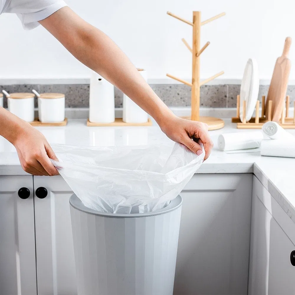 Home Compostable Bag Suppliers Quickly Decomposes Plastic Rubbish Trash Garbage Bag