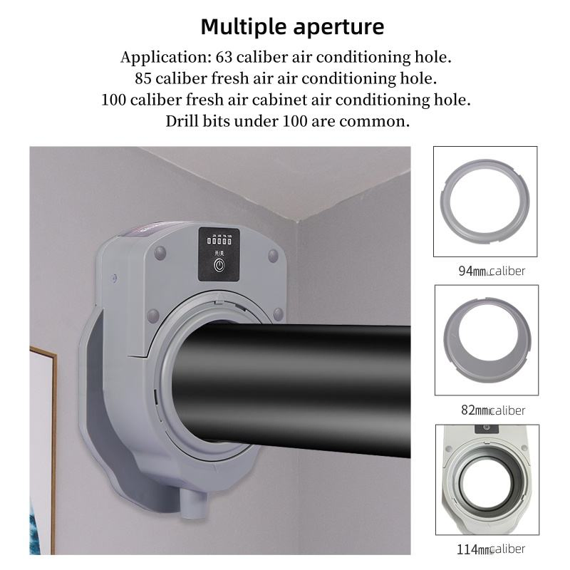 Air Conditioning Water Grinding Drill Perforated Vacuum Adsorption Waterproof Cover