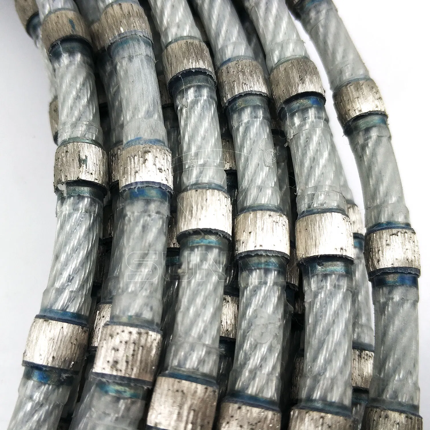Factory Direct 6.3mm Diamond Wire Saw Rope for Granite Marble Muiti Wire Cutting Machine