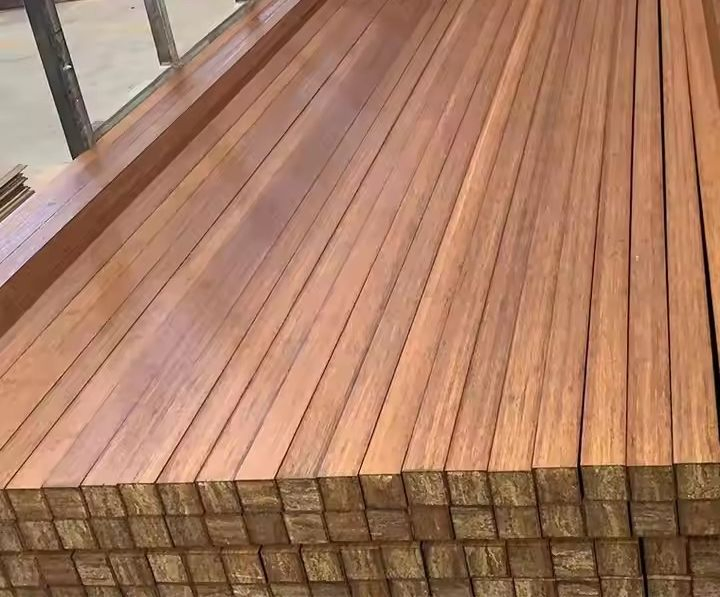 Брус из бамбука для строительства и отделки