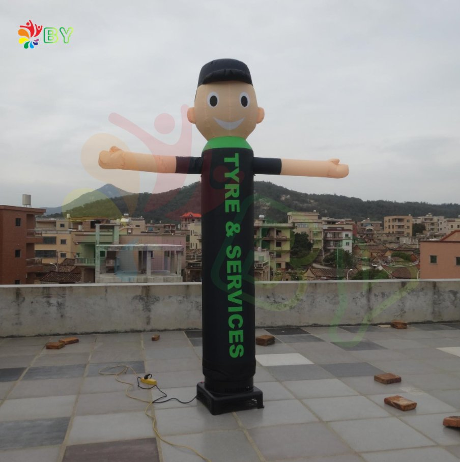 Boyan Cheerful Inflatable Advertising Sky Dancer Balloon Dancing Air Man for Sale