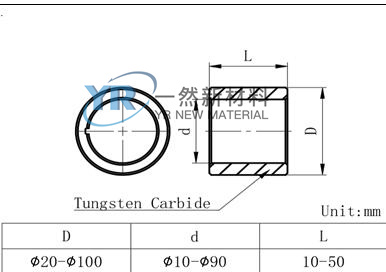 Tungsten Carbide Bearing Bushing Submersible Pump