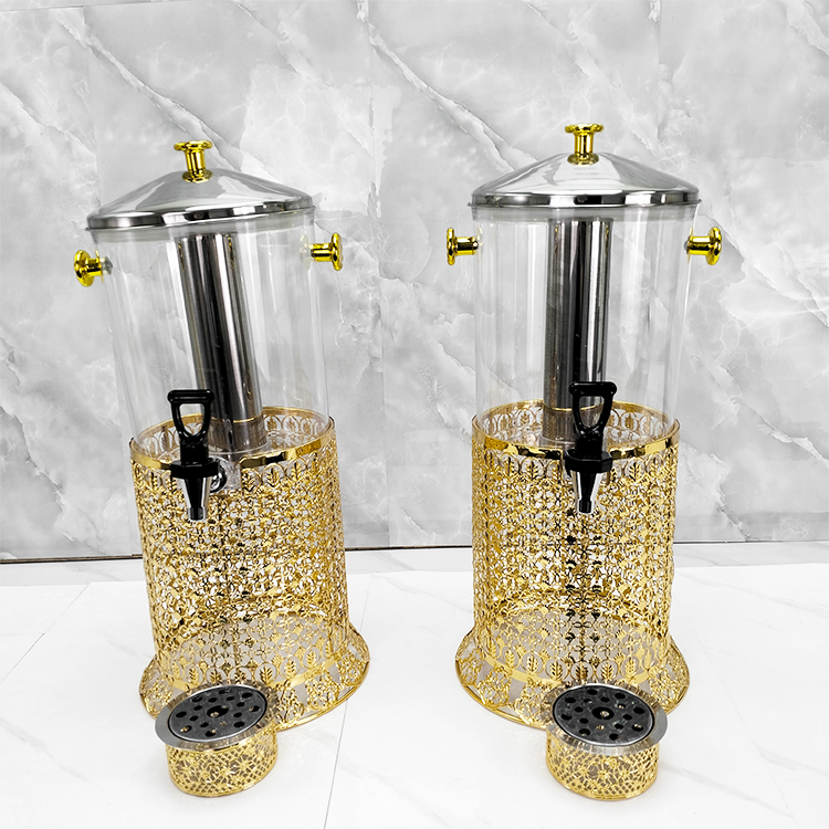 High-Borosilicate Cold Beer Tower Party Water Juice Wine Economic Stainless Steel Beverage Dispenser