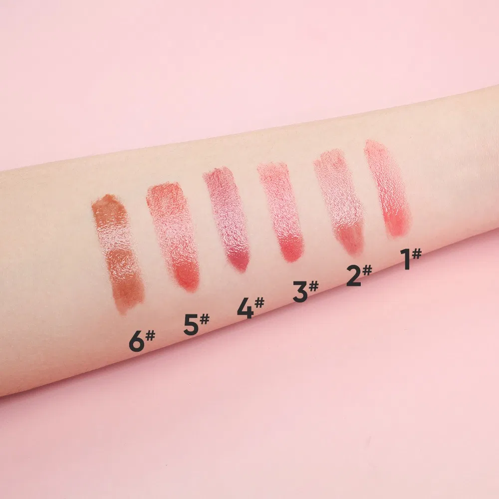 Vegan Cosmetics Moisturizing Nourishing Pressed Glossy Lipstick Makeup