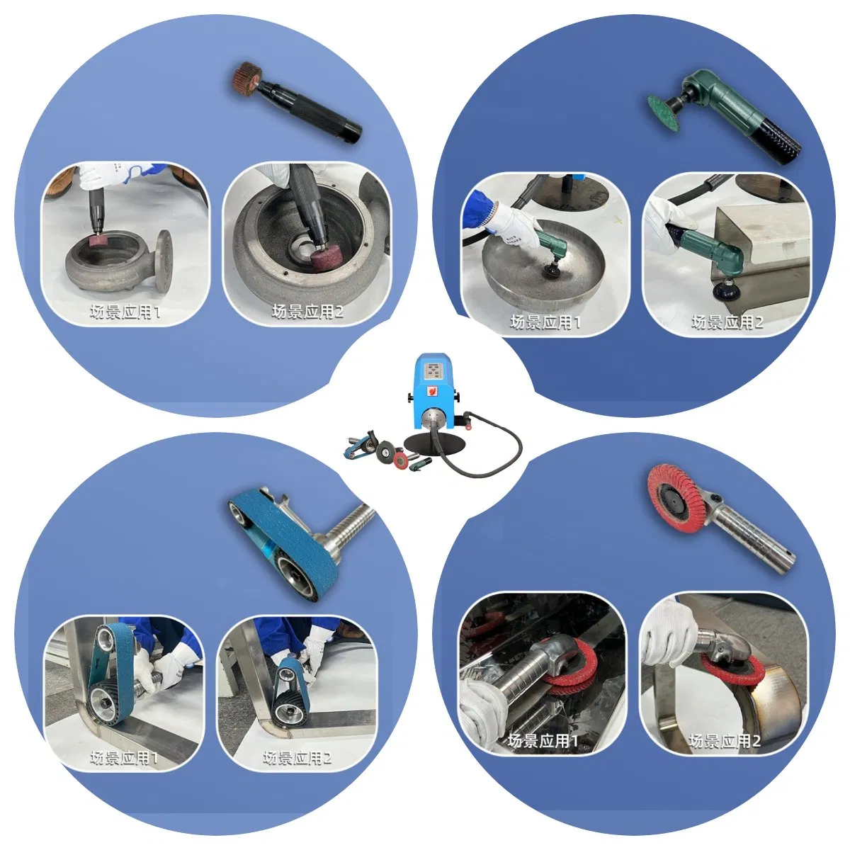 Versatile Grinding Machine Flexible Shaft Power Tools Sheet Metal Fabrication Industry Use