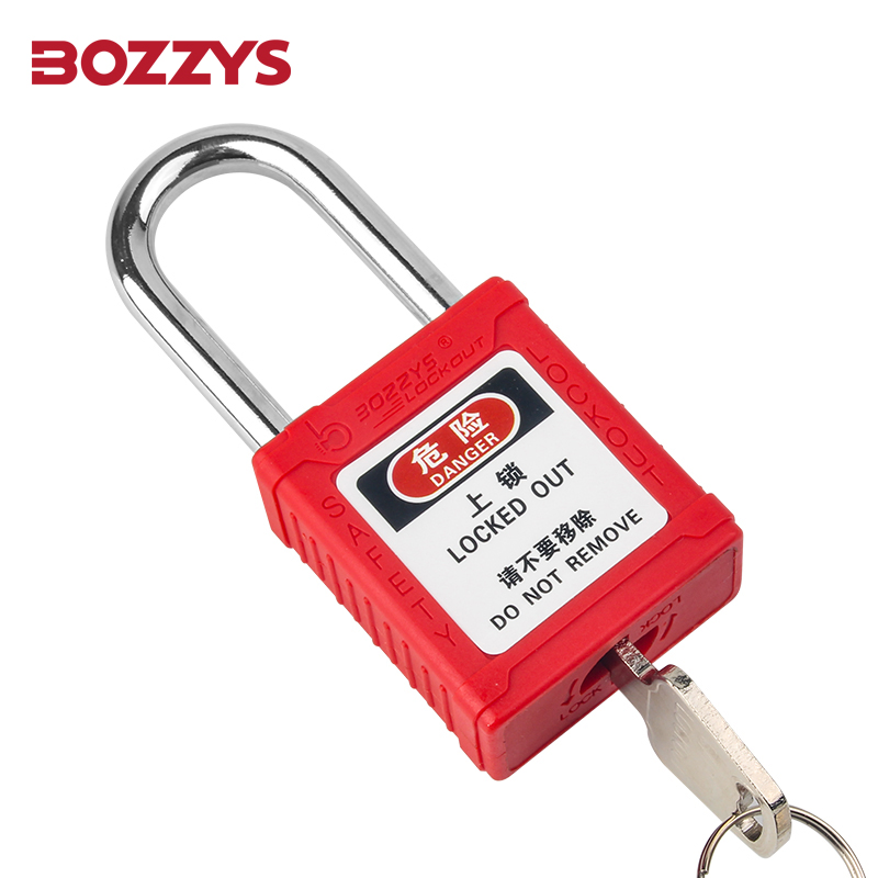 Safety Lockout Padlocks with 6*38mm Hardened Steel Shackle for Industrial Lockout-Tagout