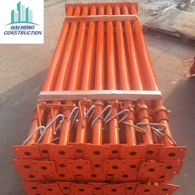 Powder Coated Adjustable Scaffolding Steel Prop Metal Jacks Shoring Metal Props