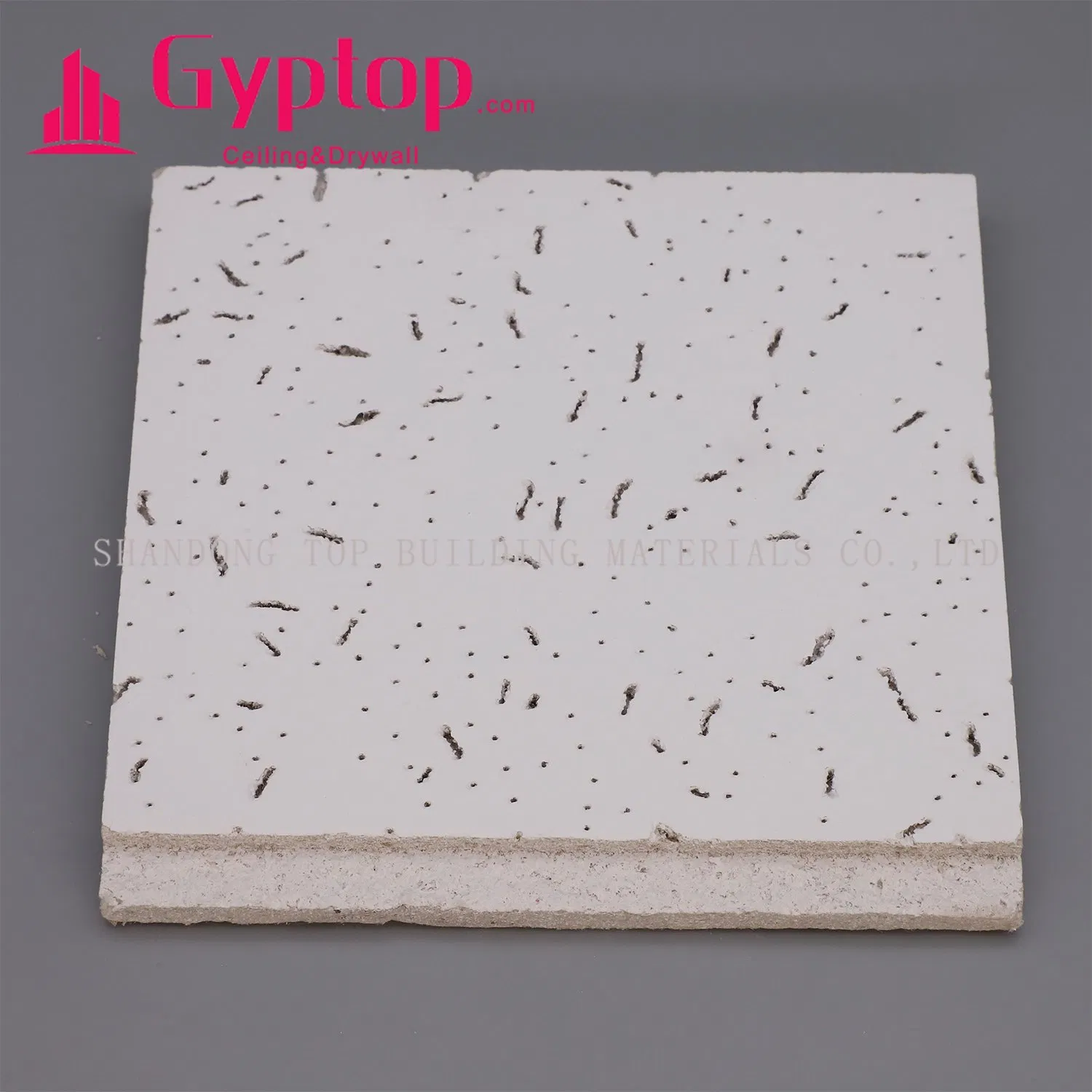 18mm Acoustic Absorption Fireproof Mineral Fiber Board