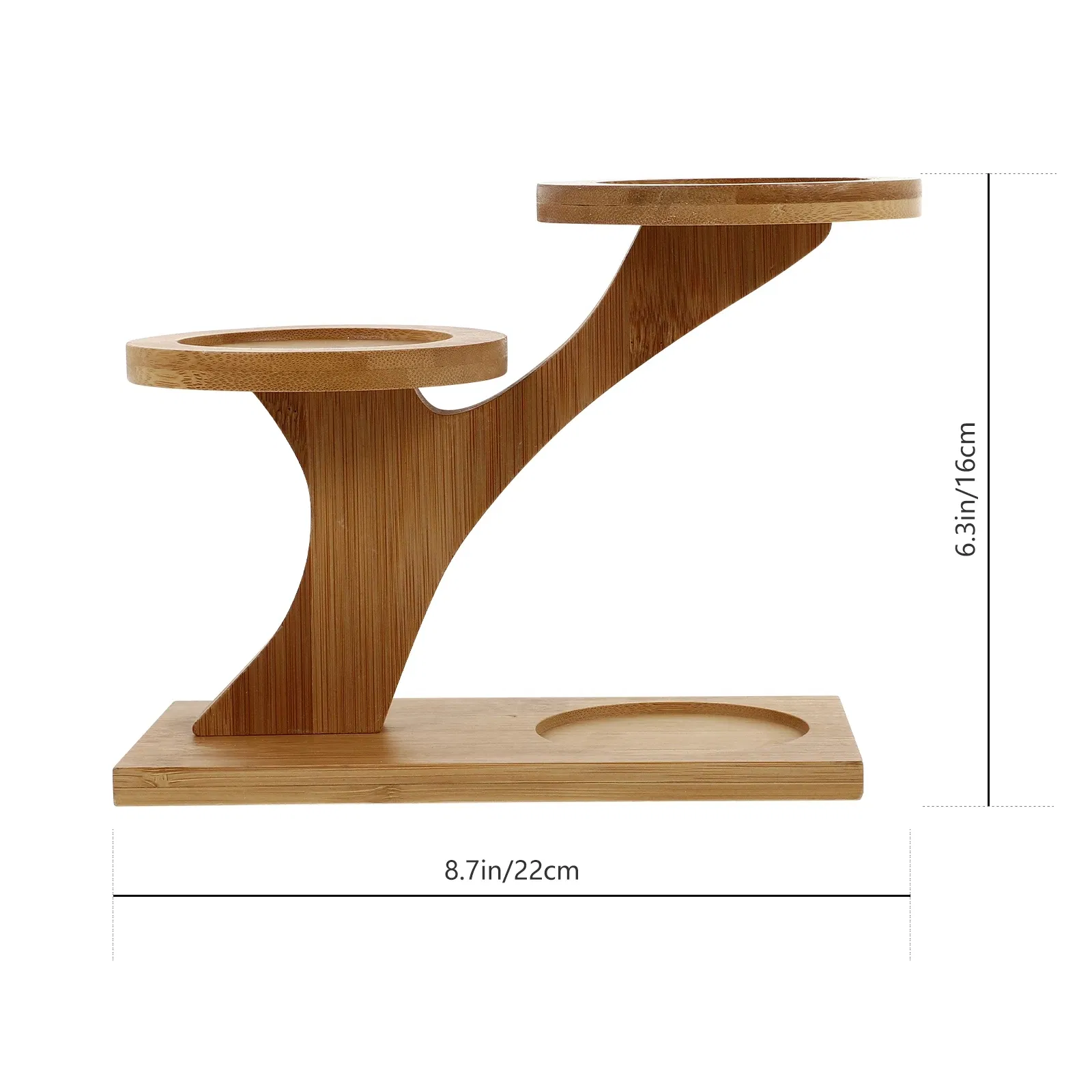 Wood Flowerpot Rack Desktop Planter Display Stand Indoor Plant Pot Shelf Succulent Solid Wood Bay Window Sill Flower Pot Shelf