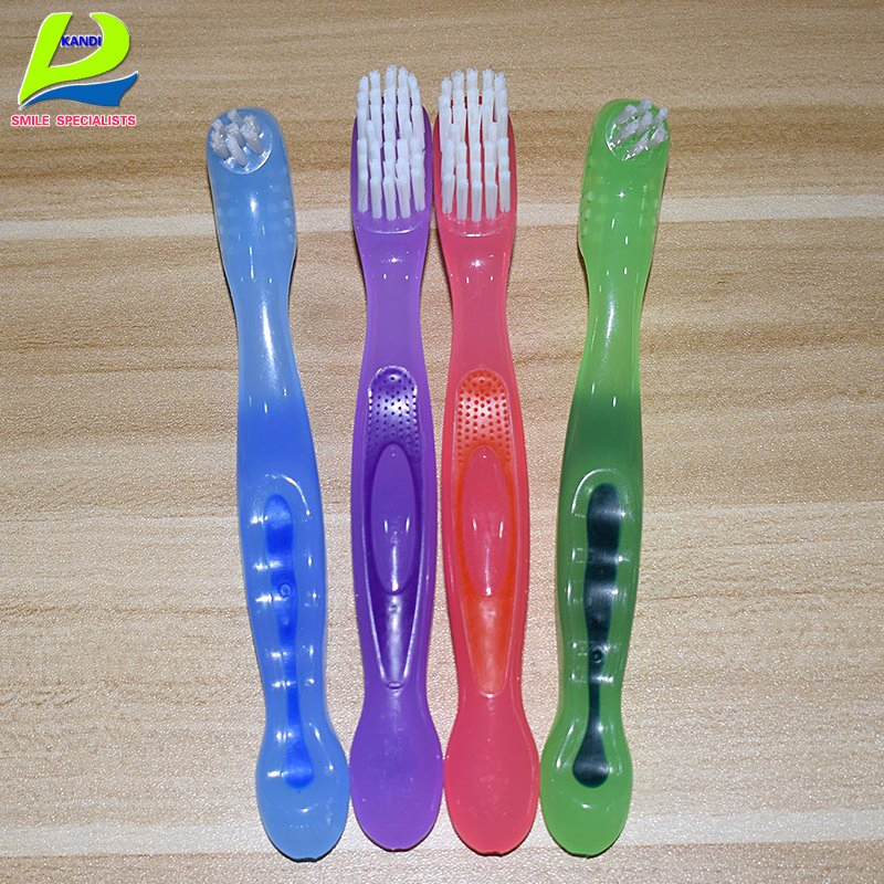Dental Denture Brush for False Tooth Cleaning Toothbrush