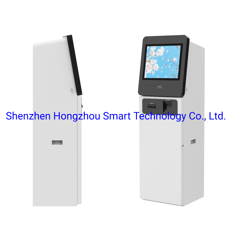 Latest Technology Bank ATM Kiosk Touch Screen Self Service Digital Interactive Kiosk Queuing Machine