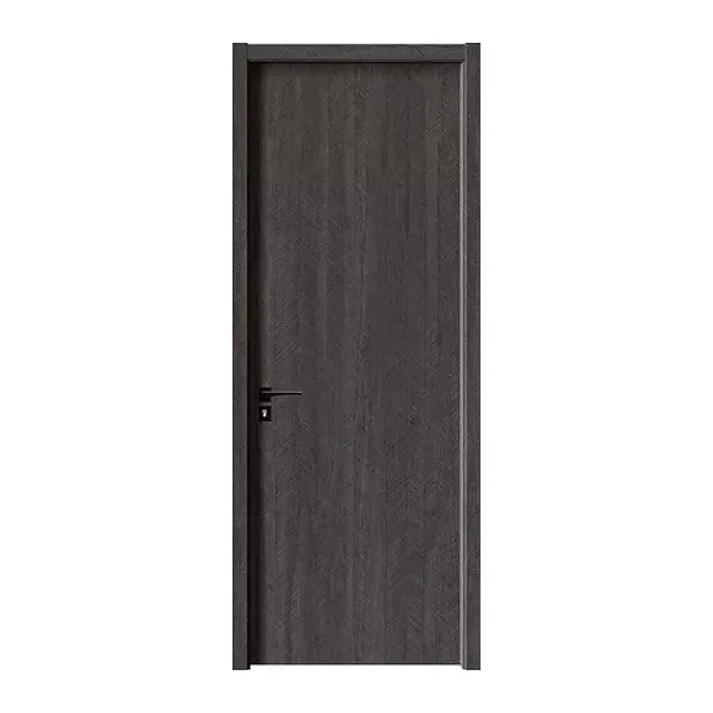 New Trend Modern MDF WPC PVC Wooden Interior Door with 15-30 Days Delivery