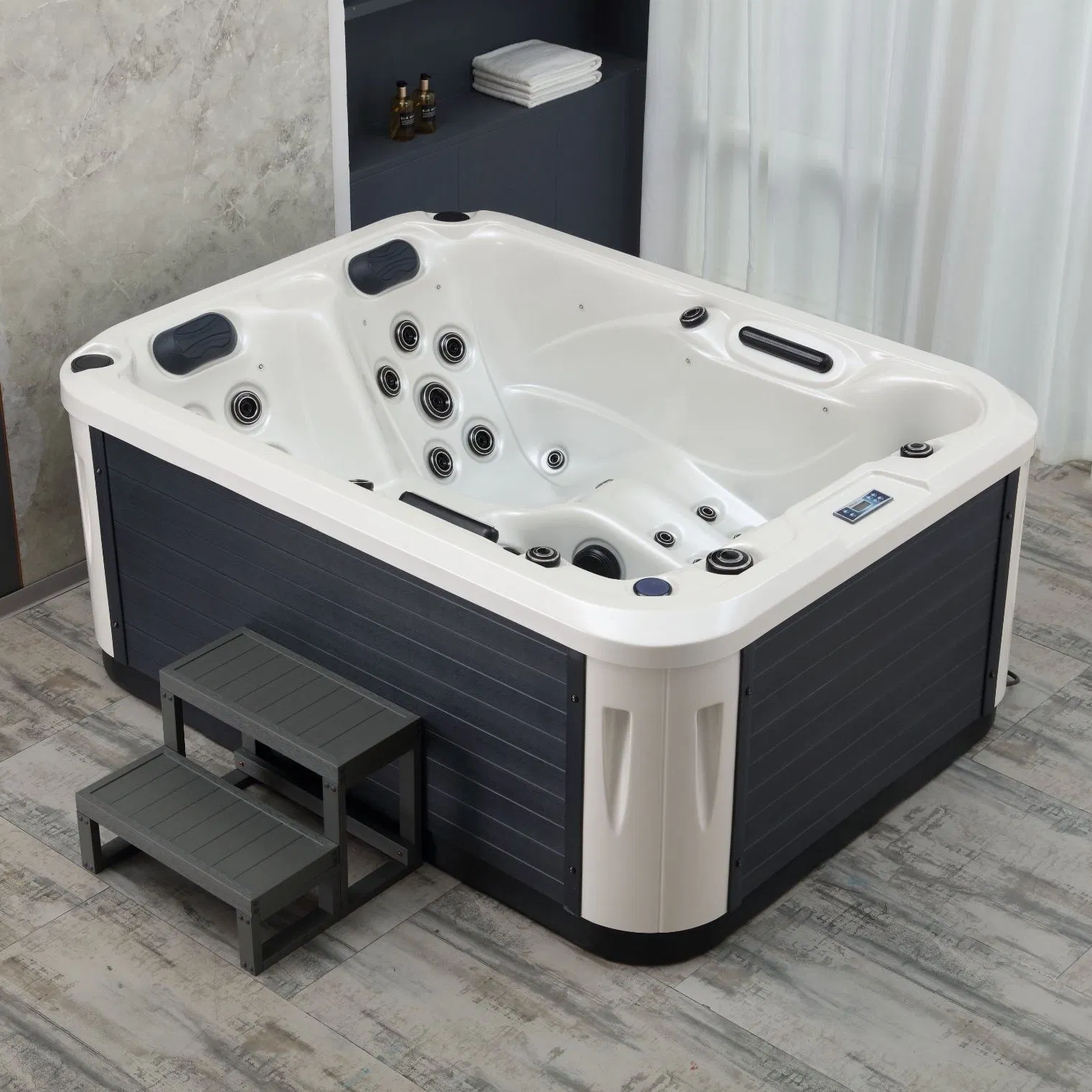 Акриловая гидромассажная ванна SPA для улицы DEWO