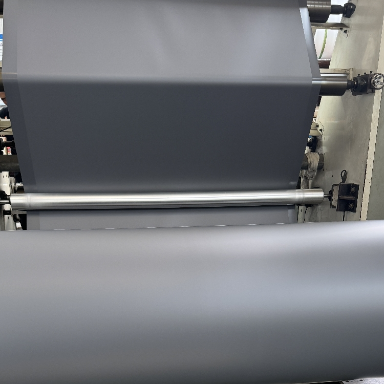 White Black Solid Color Waterproof PVC Membrane PVC Film for Kitchen Cabinets