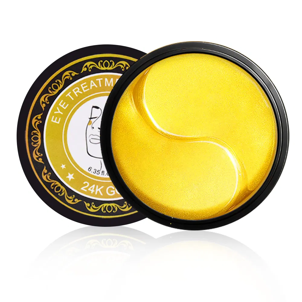 Manufacturer Skin Care Collagen Anti Wrinkle Crystal Anti Aging 24K Gold Eye Mask for Women