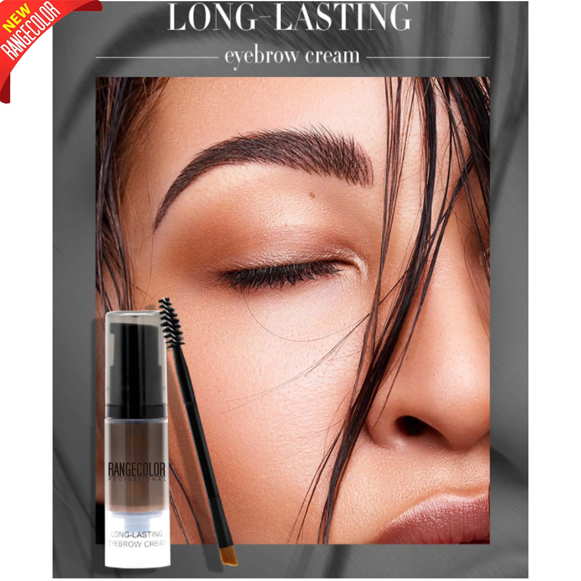 Wholesale Private Label Organic Vegan Long Lasting Waterproof Tint Clear Makeup Eyebrow Gel