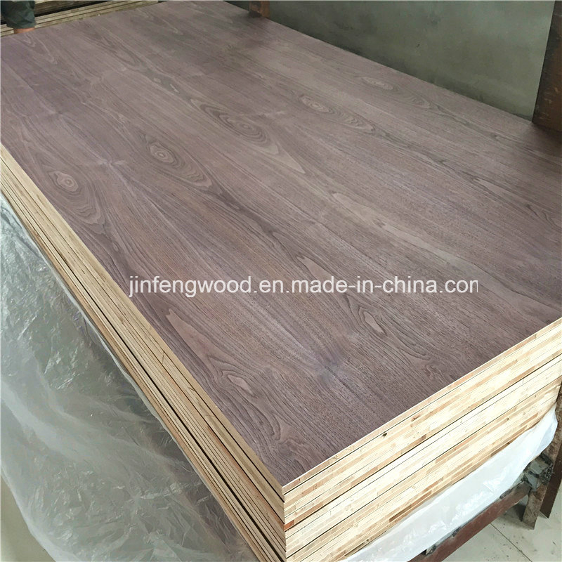 Natural Veneer MDF/ Veneer Blockboard (red oak, walnut, teak)