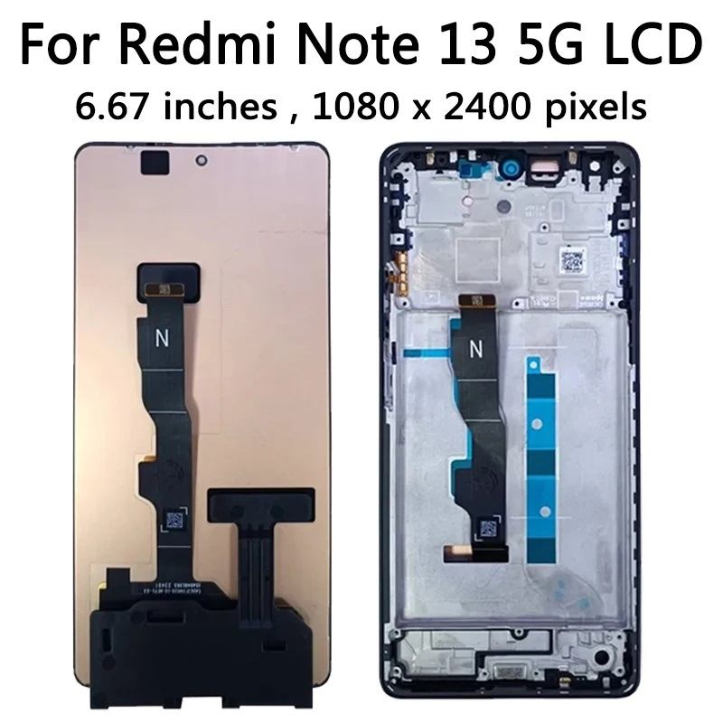 Mobile Phone Display LCD Screen for Redmi Note13 5g Display Touch Complete