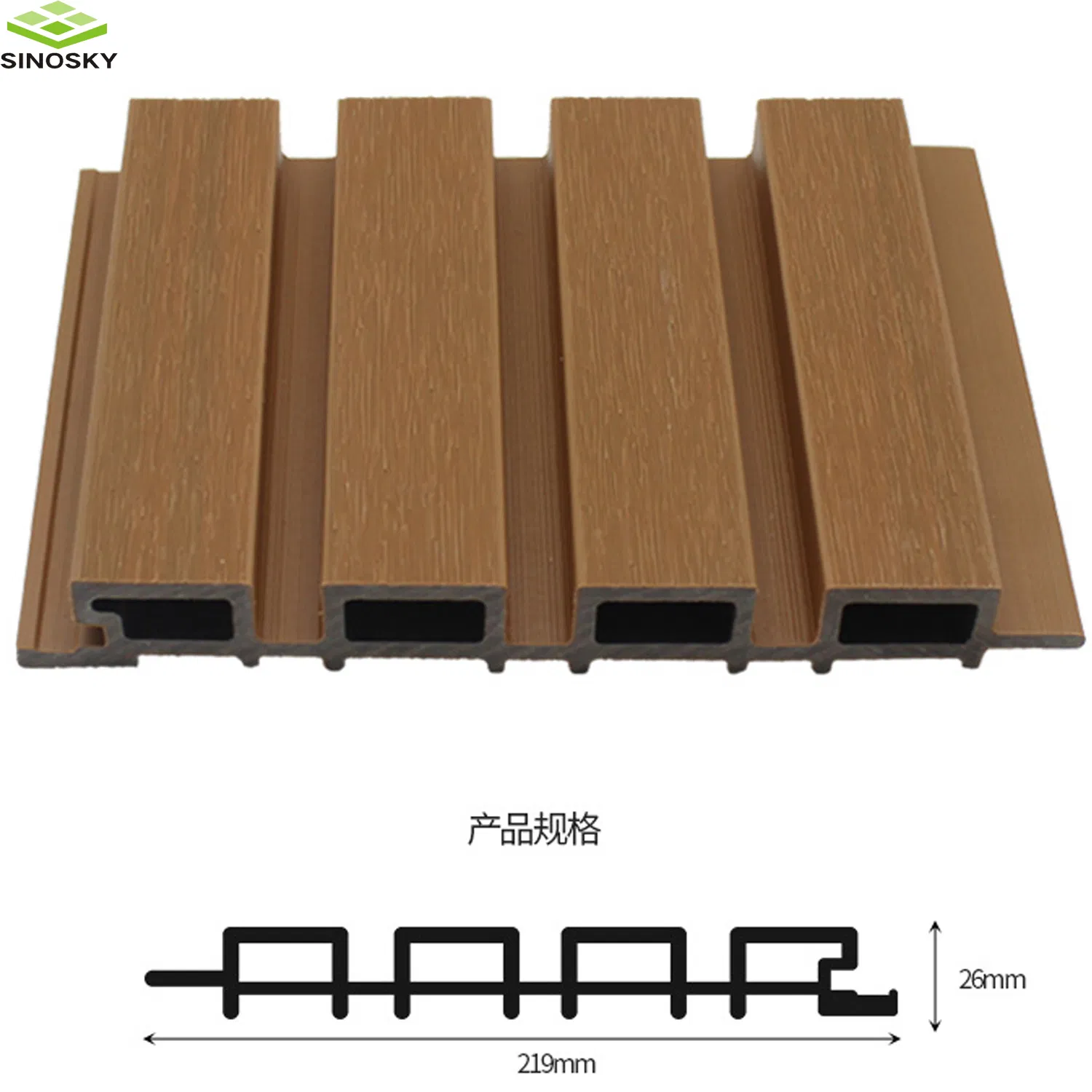 WPC PVC 3D Wall Panel