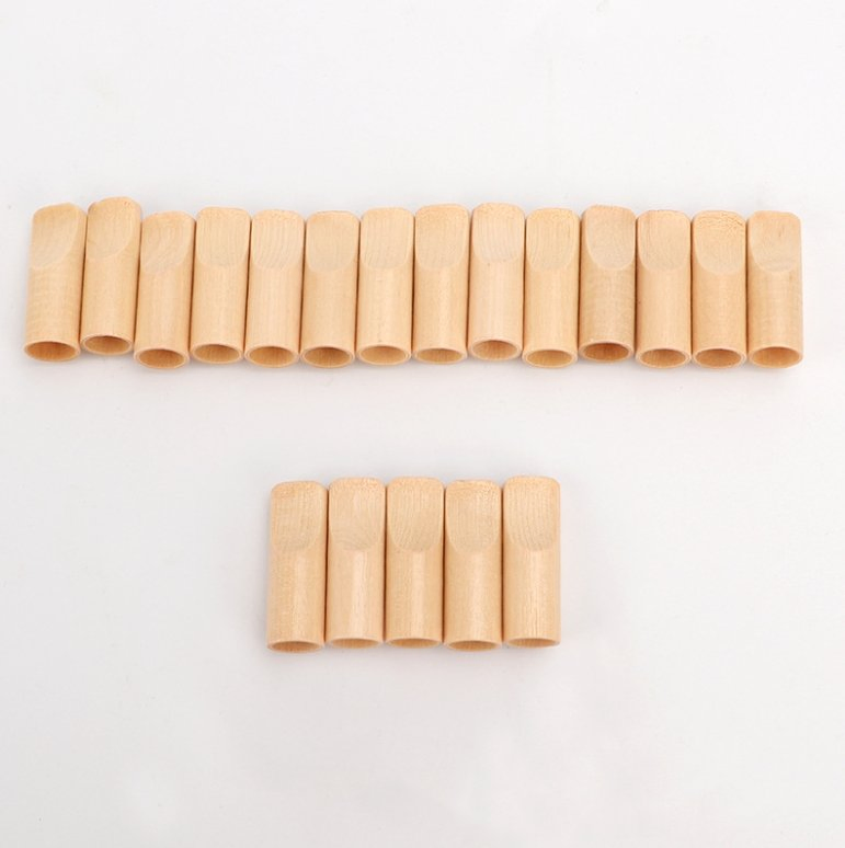Wood Rolling Tips Holder Roll Filtration Mouthpiece Wooden Filters Tips