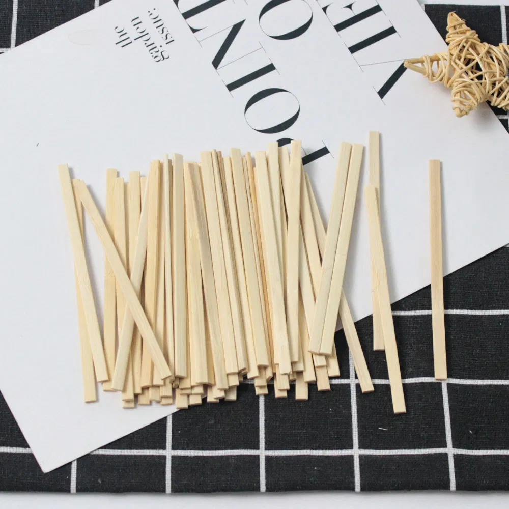 Biodegradable Bamboo Tea Coffee Stirrer and Cocktail Sticks Dispenser