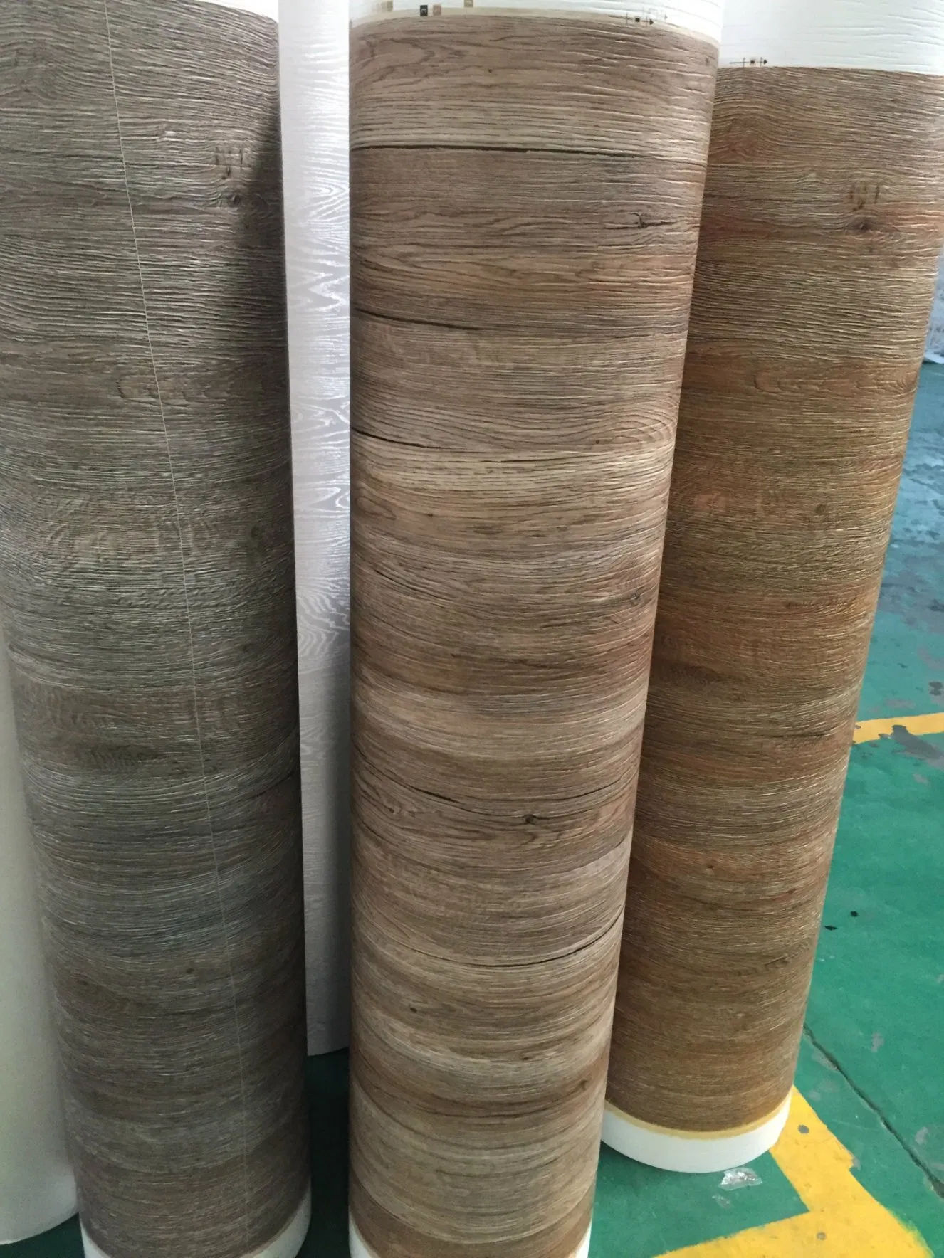 Super Clear Wood Grain Plastic PVC Sheet Roll for Decoration