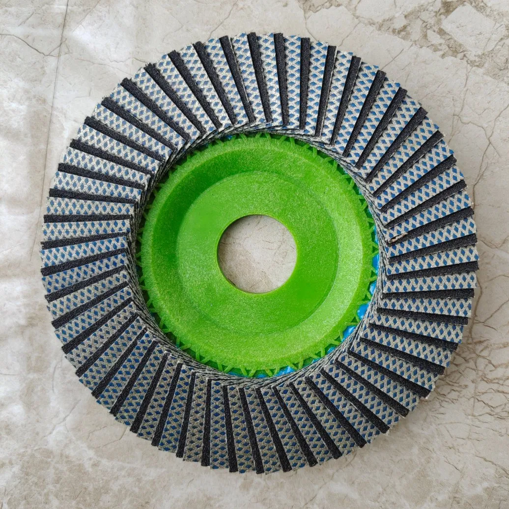4 1/2" Diamond Ginding Wheel Flap Disc Polishing Porcelain, Granite, Tile, Ceramic
