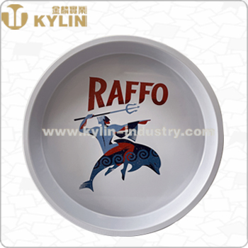 Food Grade PP Plastic Round Serving Tray