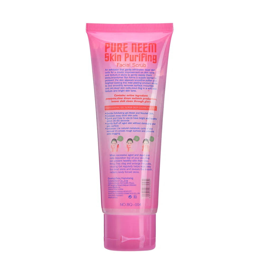 Skin Care Products Rose Gentle Exfoliating Smoothing Face Scrub with Salicylic Acid