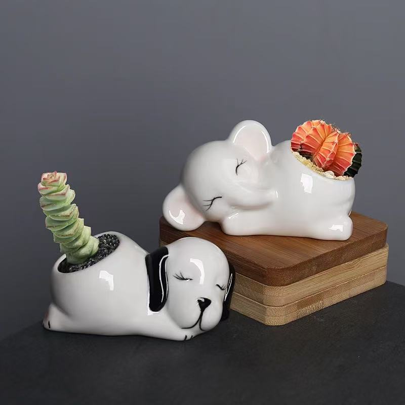 Ваза керамическая декоративная для цветов