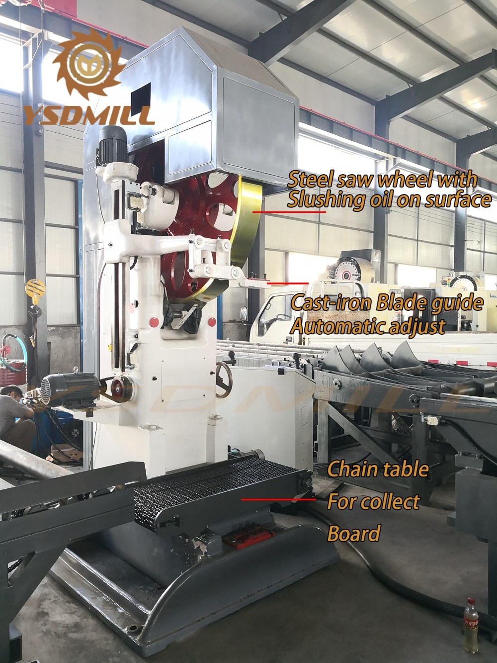 Станок ленточнопильный автоматический по дереву