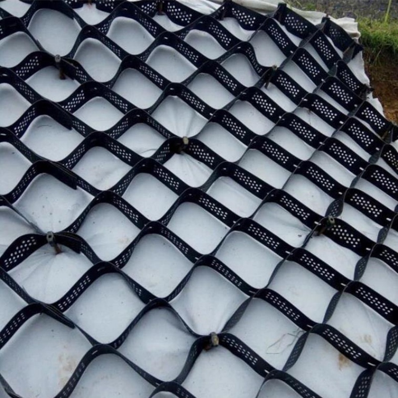 Foundation Reinforcement with High Quality 1 0-1 5mm Hpde Geocell for Load Distribution on Soft Ground, Parking Areas, and Railway Subgrades