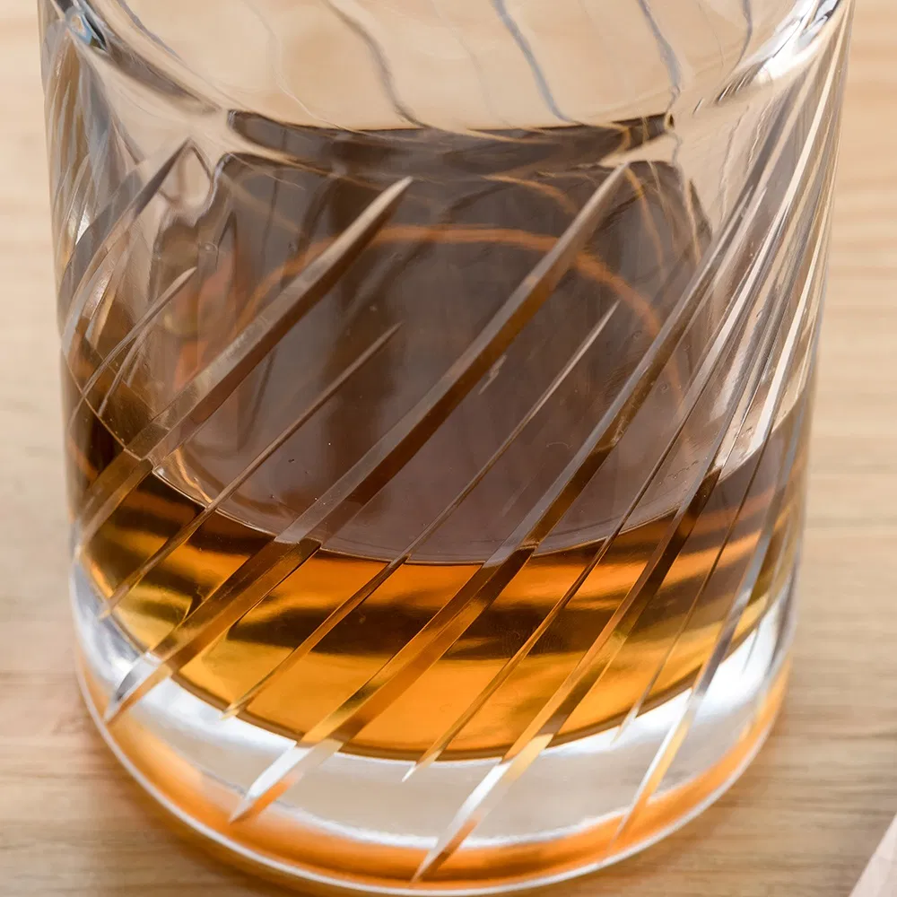 Shunstone Bulk Classic 25oz Lead Free Crystal Plain Whisky Decanter Bottle for Customized Logo