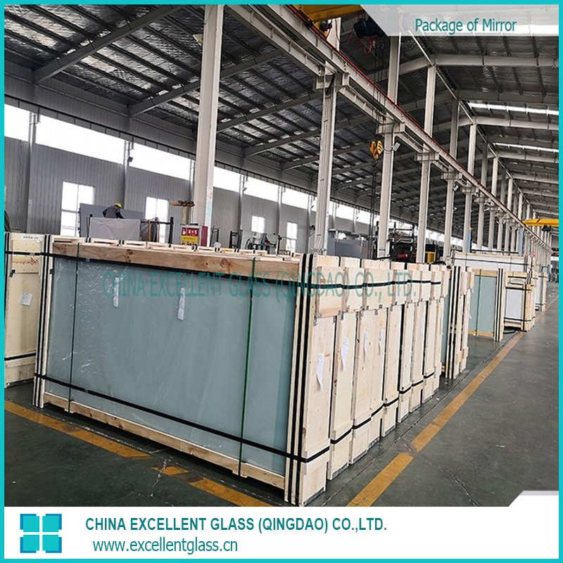 PE/Vinyl Backed /Safety/Silver/Copper Free/Painted Glass/Tempered/Laminated//LED/Wardrobe Sliding Door/Edge Polish/Colored/Gray/Bronze Mirror