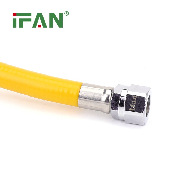 Ifan Professional Supply Stainless Steel Corrugated Gas Pipe Flexible Hose Pipe Flexible Hose